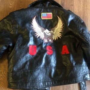 Kids biker Jacket